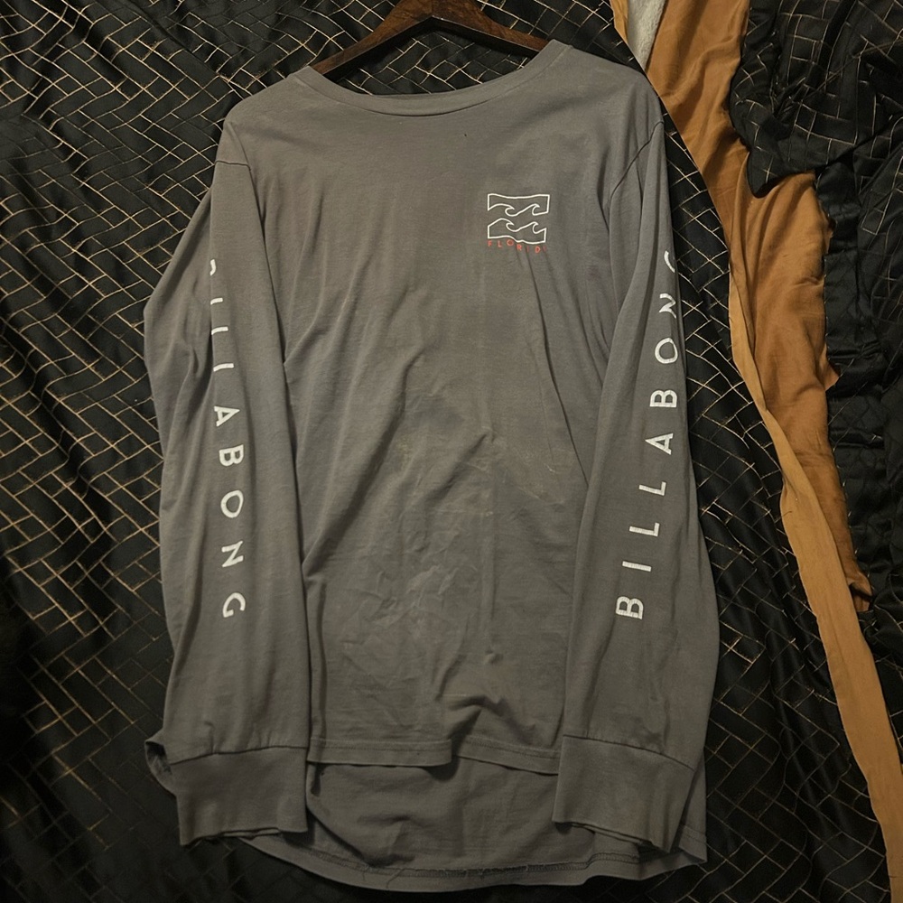 Billabong Silver Long Sleeve Men's Tee